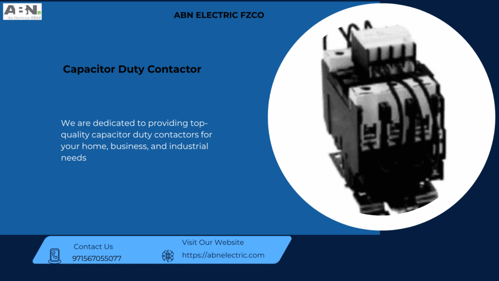 Capacitor Duty Contactor