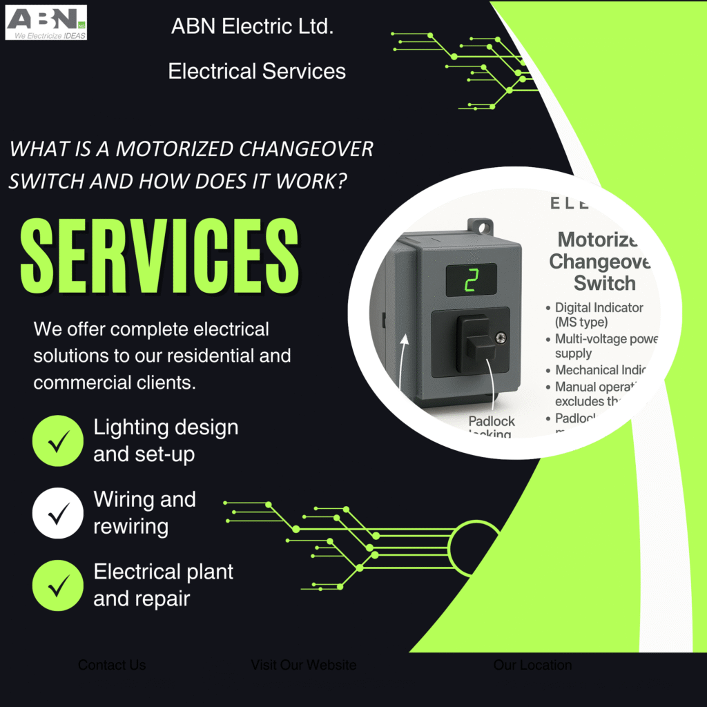 Motorized Changeover Switch