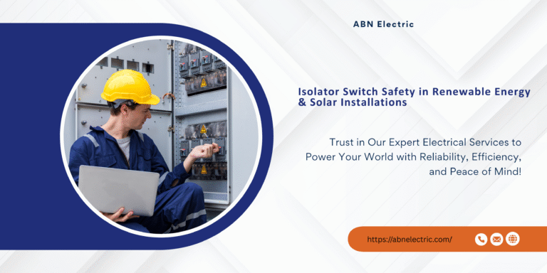 Isolator Switch Safety