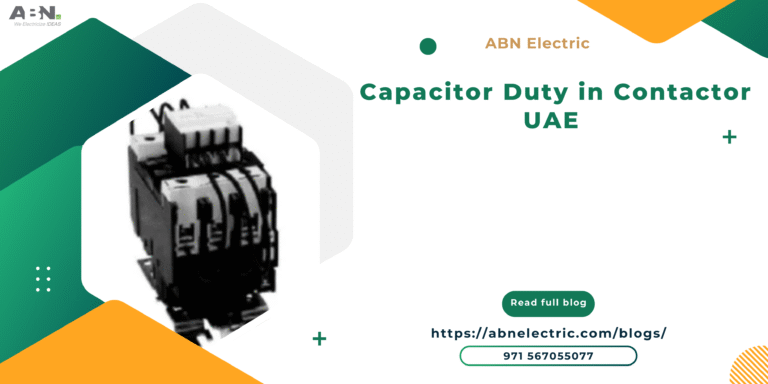 Capacitor Duty Contactor UAE