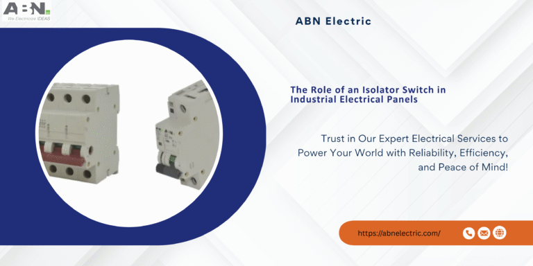 Role of Isolator Switch